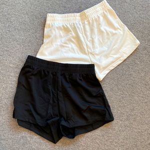 A pair of comfy athletic shorts